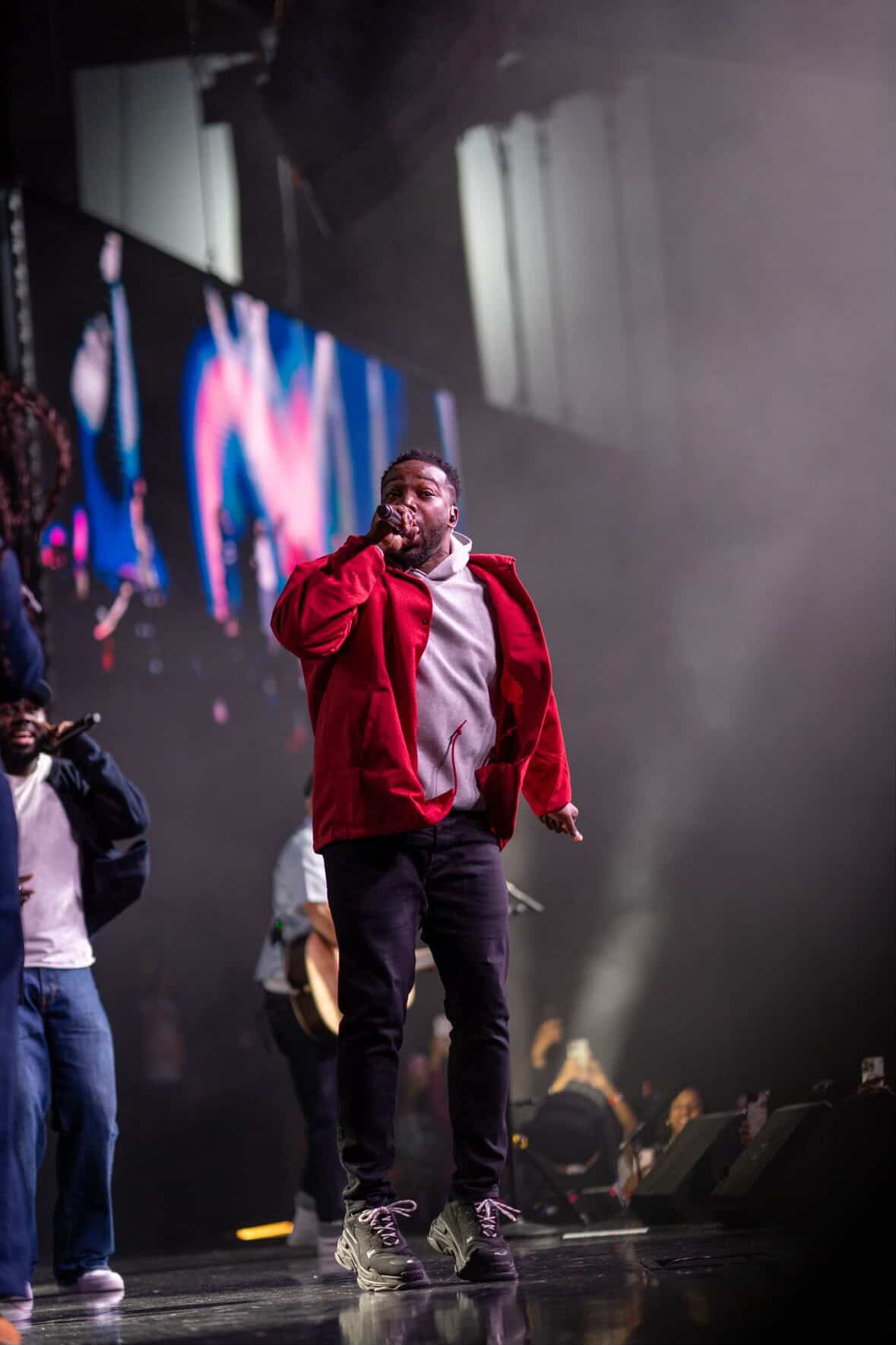 Jabari Johnson on stage